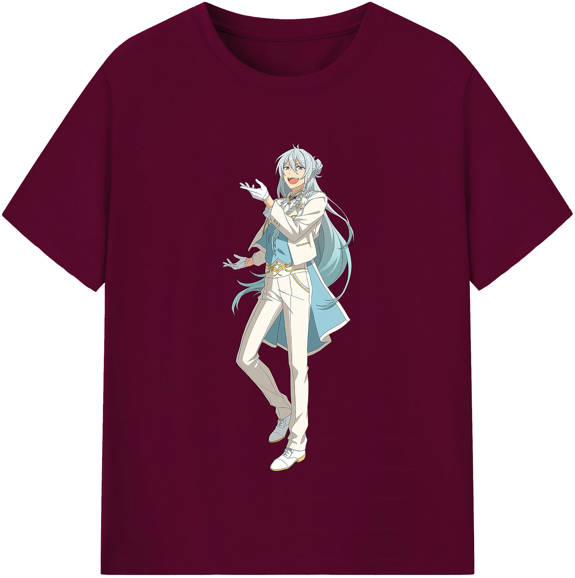 （画像用） あんさんぶるスターズ! Ensemble Stars レディースカジュアルプリントTシャツ（綿100％）